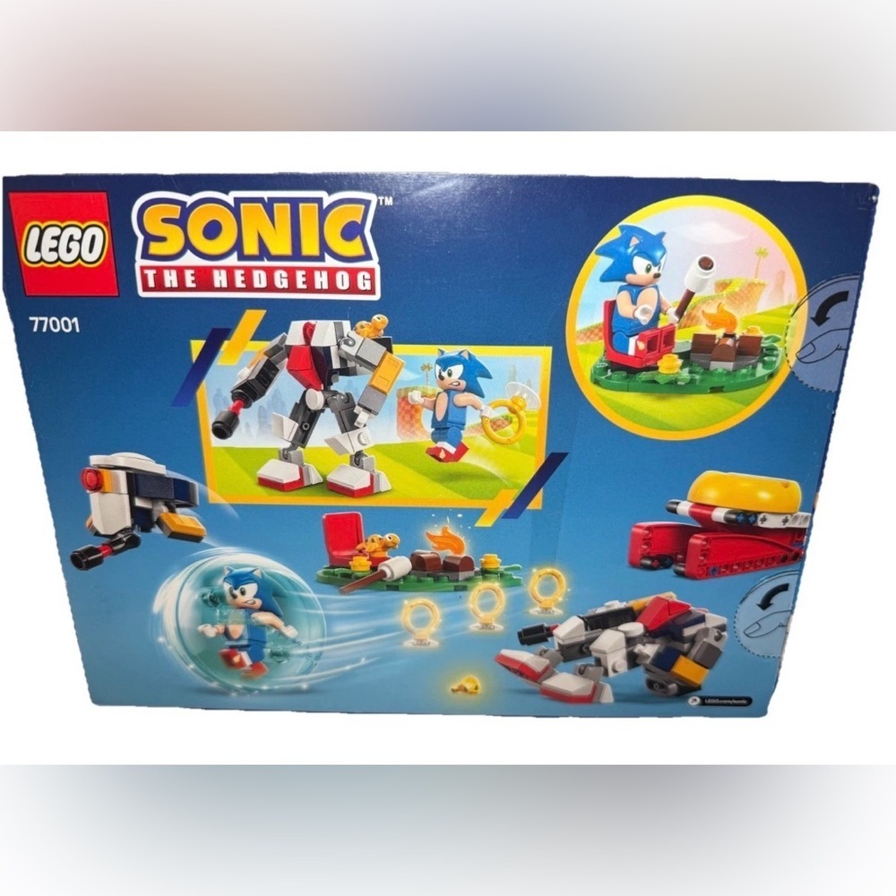 LEGO SONIC'S CAMPFIRE CLASH 77001 - 177
PIECES BRAND SEALED BOX - Picture 3 of 5